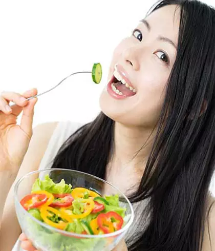 Diet for healthy hair