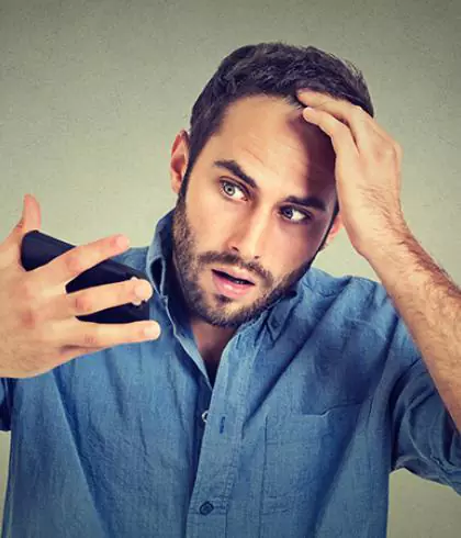 Symptoms of Hairloss