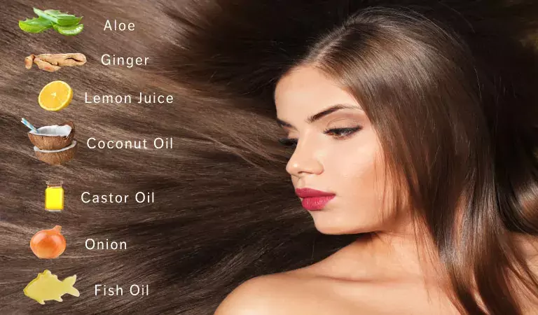 Fish oil for hair