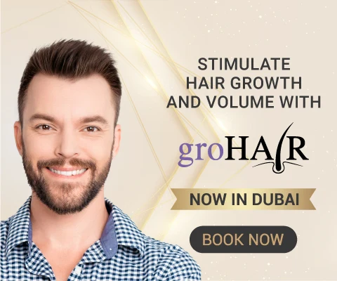 Stimulate hair growth and volume with groHair