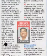 Homeopathy Flushes Out Urinary Tract Infections