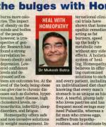 Battling the bulges with Homeopathy