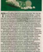 Holistic chill pills for urban ills