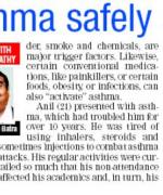 Homeopathy treats asthma safely and surely